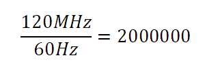 example frequency calc